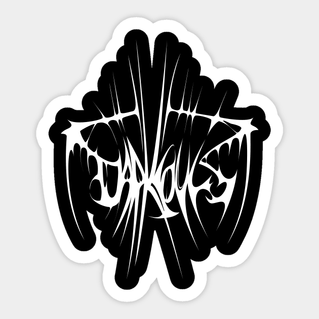 Black Souls Sticker by spideywebswing